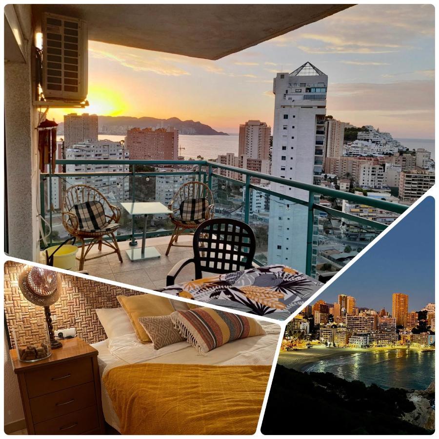 Traveler'S Beach Apartment With Sea View, Free Coffee & Parking Benidorm Buitenkant foto